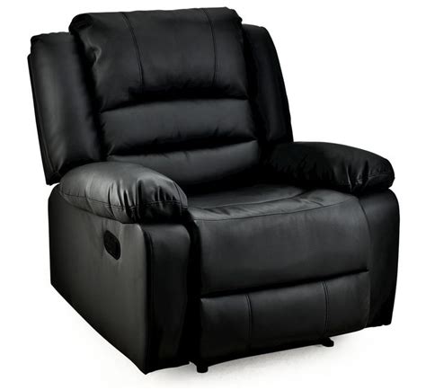 Fortia Luxury Recliner Chair Black