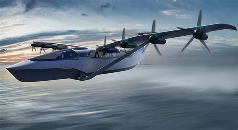 Regents New Seaglider Electric Plane Doubles As A Boat For Coastal