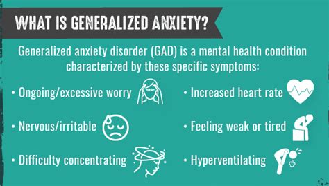 Generalized Anxiety Disorder Symptoms Causes And Treatment