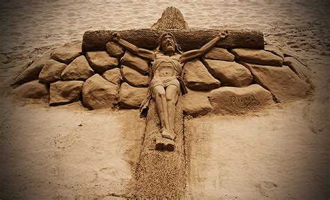 Fun The Incredible Sand Art Pictures Of Jesus Christ