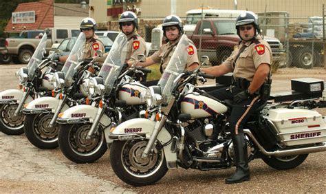 Sheriffs Department Patrol Unit Now Rolling Along On Motorcycles