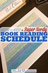 How to Keep a Super Nerdy Book Reading Schedule - Book Oblivion