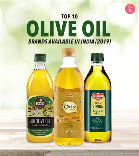 Top 10 Olive Oil Brands Available In India 2023
