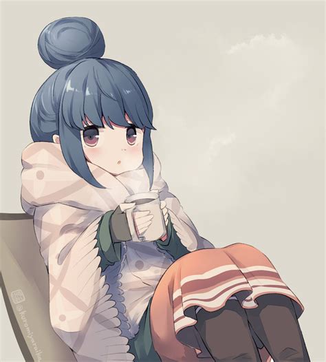 Shima Rin Yurucamp Drawn By Kuromiya Danbooru