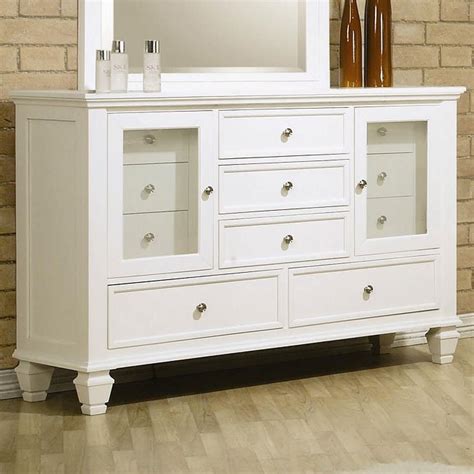 Sandy beach white bedroom furniture. Sandy Beach Storage Bedroom Set (White) Coaster Furniture ...
