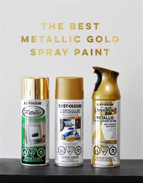 The Best Metallic Gold Spray Paint Visual Heart Creative Studio