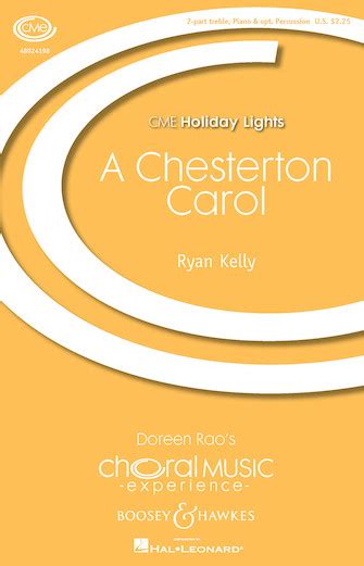 A Chesterton Carol Cme Holiday Lights Hal Leonard Online
