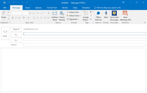 Create Outlook Email Template Koplibrary
