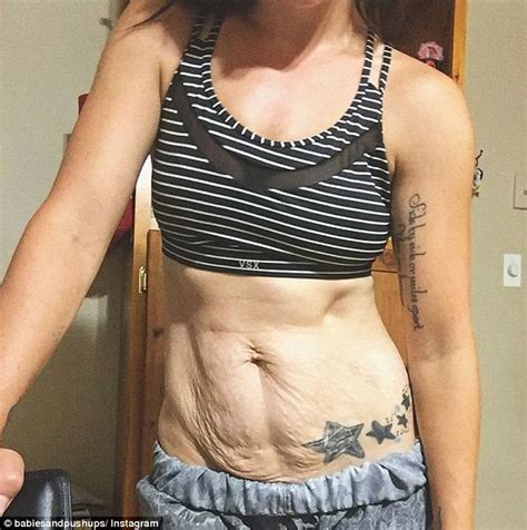 Mother Of Three Shares Inspiring Images Of Her Abs On Instagram Daily Mail Online