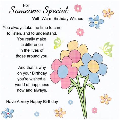 A Very Special Birthday Wishes For Someone Very Special