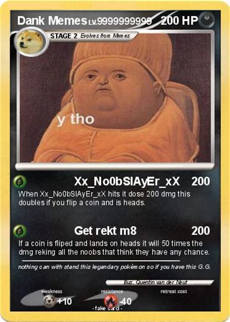 Pokémon Dank Memes 23 23 Xxno0bslayerxx My Pokemon Card