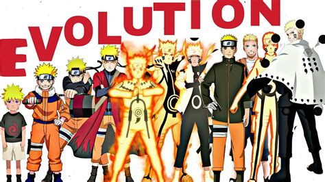 Narutoall Characters Evolution Forms Naruto Shippuden