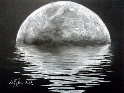 Moon Rising Drawing By Skyrah Saunders