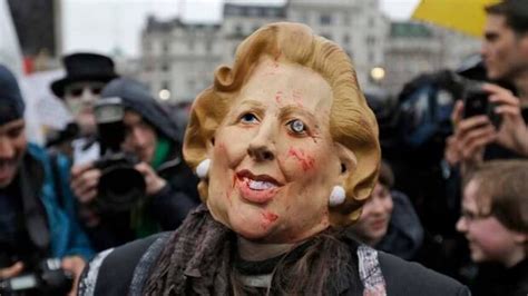 Anti Thatcher Party Held In Londons Trafalgar Square Cbc News