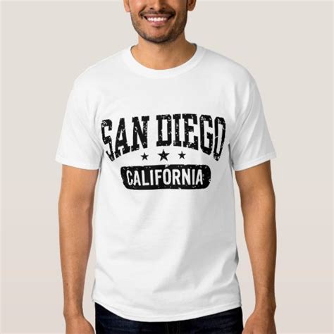 San Diego California T Shirt Zazzle