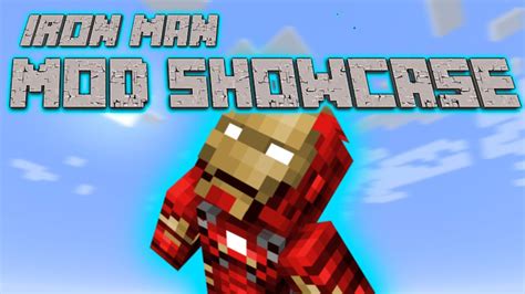 I Am Iron Man Minecraft Iron Man Mod Youtube