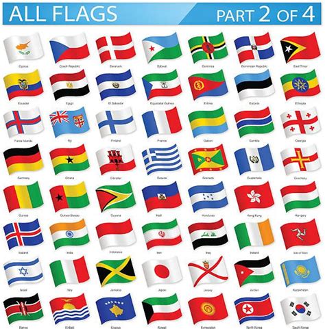 Full Collection Of World Flags In Alphabetical Order In 2020 Flags Of