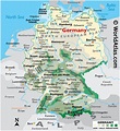 Germany Map / Geography of Germany / Map of Germany - Worldatlas.com