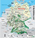 Germany Map / Geography of Germany / Map of Germany - Worldatlas.com
