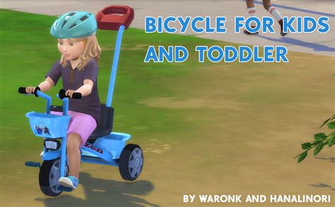 Bicycle For Kids And Toddler By Waronk At Mod The Sims 4 Sims 4 Updates