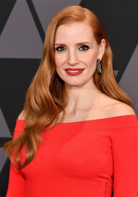 Jessica Chastain Governors Awards 2017 In Hollywood Celebmafia