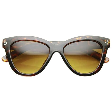 woman s elegant retro sharp cat eye frame sunglasses zerouv