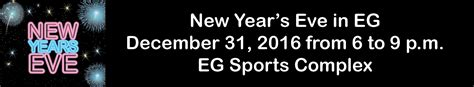 New Years Eve At Eg Sports Complex