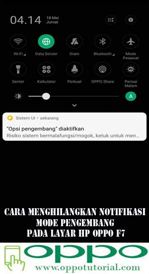 Maybe you would like to learn more about one of these? Cara Menghilangkan Notifikasi Opsi Pengembang Pada Layar ...