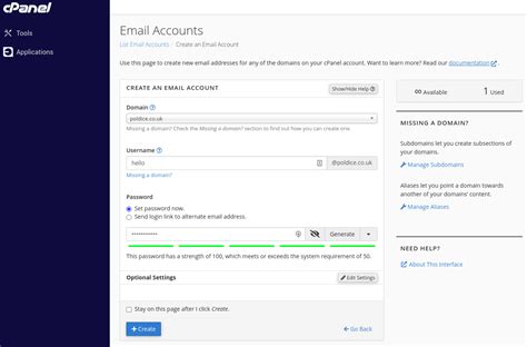 Creating An Email Account Using Cpanel Email Cloudabove
