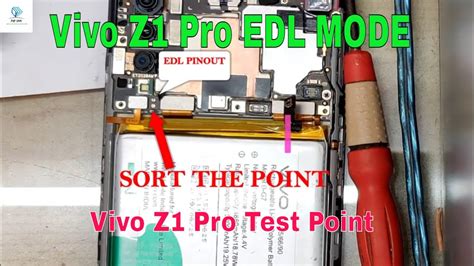 Vivo Z1x PD1921F ISP PinOUT Test Point EDL Mode 9008