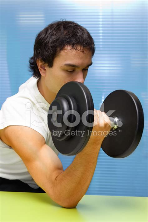 At The Gymnasium Stock Photo Royalty Free Freeimages