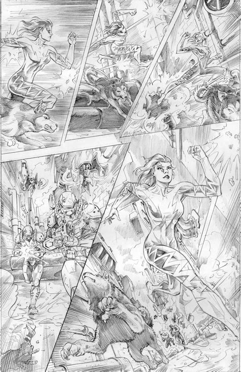 Artstation Cyber Force Top Cow Talent Hunt 2022 Page 1