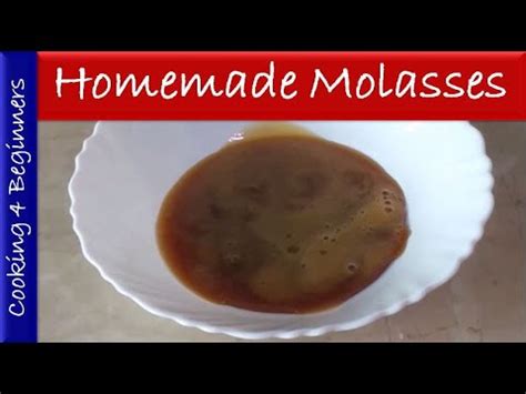 Minute Recipes Homemade Molasses Youtube