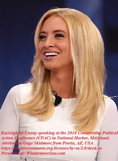 New Wh Press Secretary Kayleigh Mcenany Says She Won’t Lie From Podium Windermere Sun For