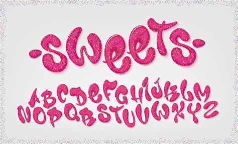 Sweet Font On Behance