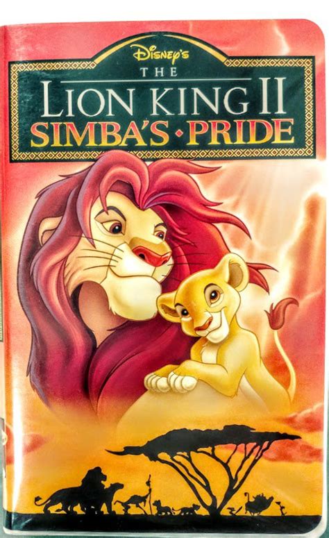 Vhs Walt Disney Home Video The Lion King Ii Simbas Pride