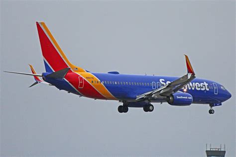 N8671d Southwest Airlines Boeing 737 800 In Heart Livery Southwest