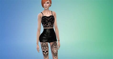 The Best Tattoos By Overkillsimmer Sims 4 Tattoos Sim