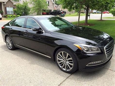 Caspian Black 2015 Hyundai Genesis 5.0 Ultimate Review ...