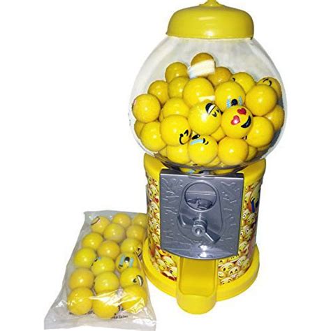 Buy Emoji Gumball Machine With Emoji Gumballs Vending Machine