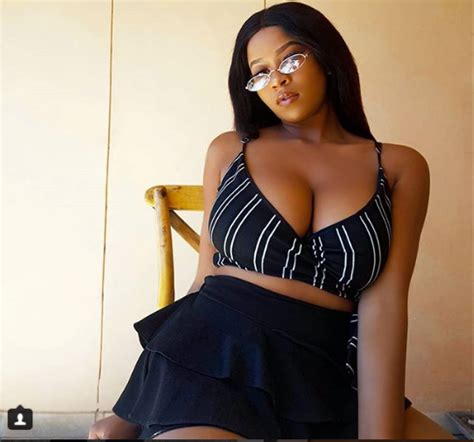 The Boob Movement Chioma Shares Sexy New Photos With Her Cleavage On