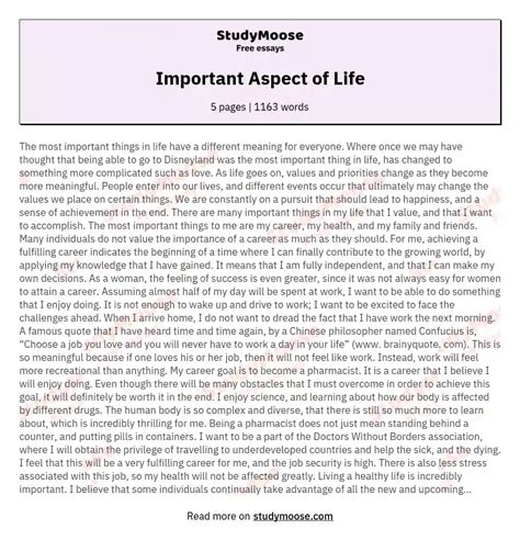 🎉 Life Essay Sample Personal Life Essay Examples 2022 10 21