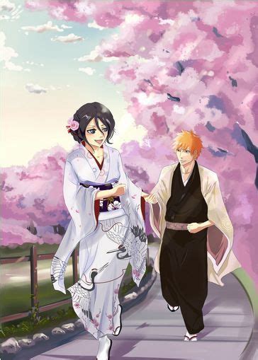 Kuchiki Rukia And Ichigo Kurosaki Bleach Bleach Anime Bleach