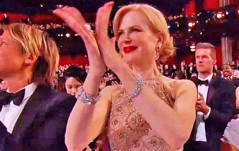 Nicole Kidman Explains Bizarre Oscars Clapping Incident Nme