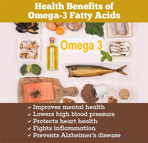 Health Benefits And Supplements Of Omega 3 Fatty Acids