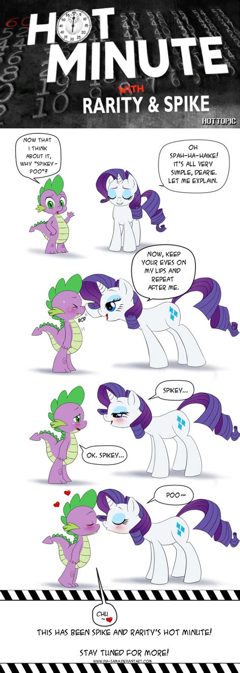 Rarity And Spike Hot Minute By Pia Sama On Deviantart
