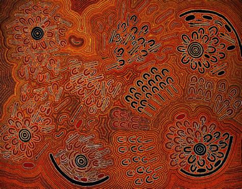 Numbers By Medium Various Aboriginal Artists Australia Aboriginal