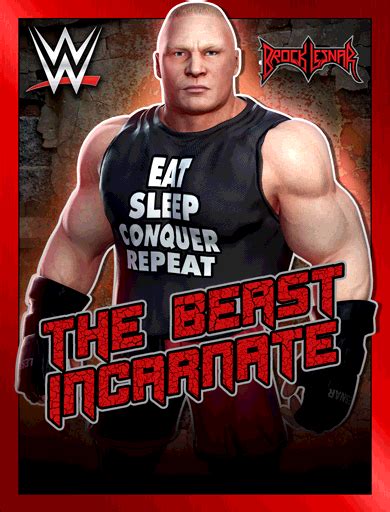 Brock Lesnar The Beast Incarnate Stats Wwe Champions Guide