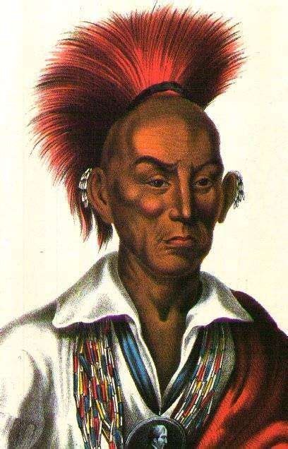 Black Hawk Chief Of The Sauk And Fox Painted By Charles Bird King