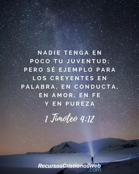 Versículos para Jóvenes Cristianos Textos Biblicos